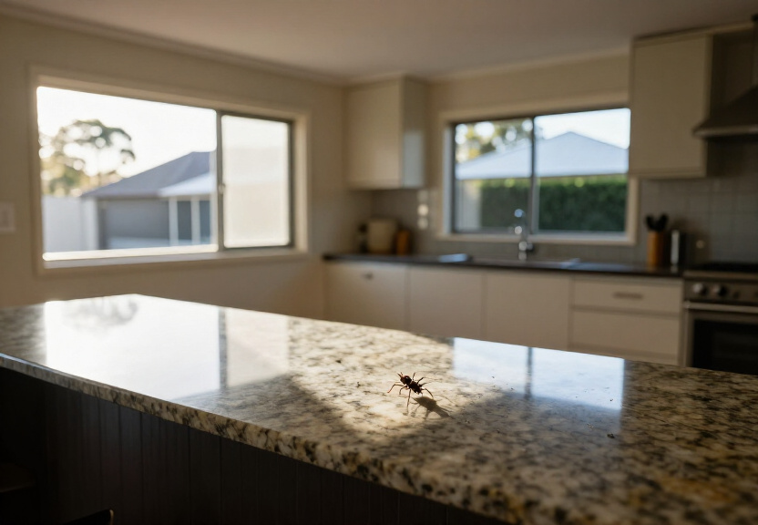 Ant-free living room in Menai after pest control