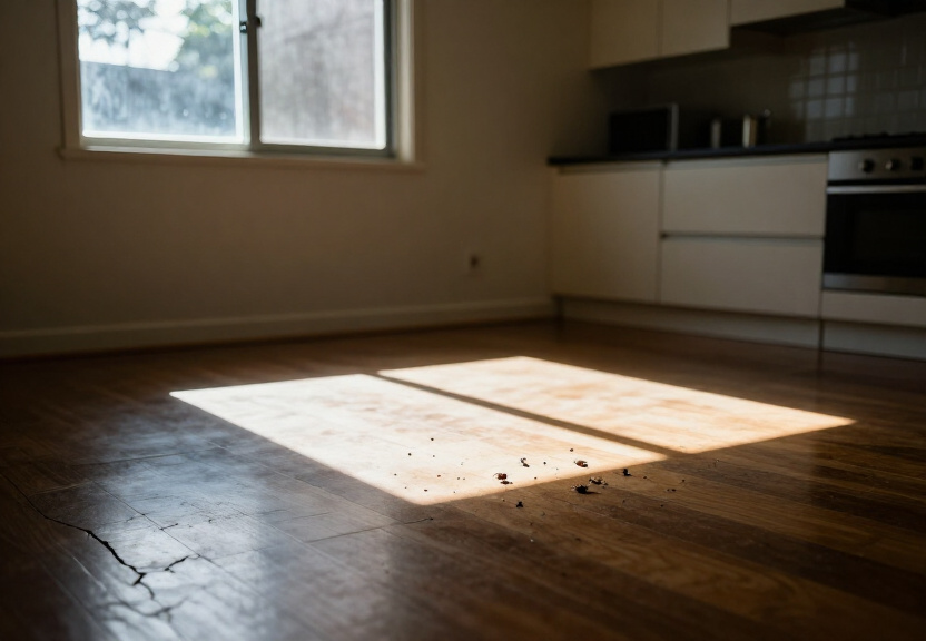 Ant trail in a Menai living room before treatment
